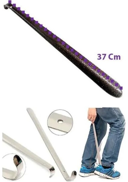 Metal Ayakkabı Çekeceği Kerata (37 Cm), Asılabilir Çekçek