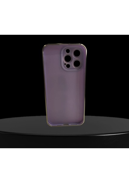 Iphone 15 Pro Max Mor Renk Premium Kalite Esnek Silikon Telefon Kılıfı modelleri