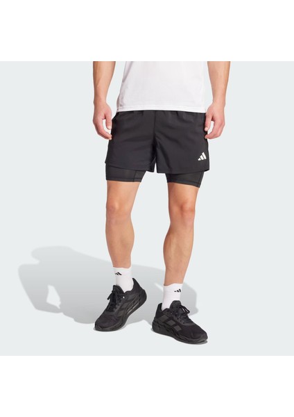 Performance JN2670 Own the Run CLIMACOOL 2-in-1 5-Pocket Şort