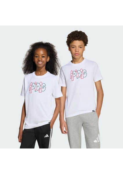 Çocuk Beyaz T-shirt J GRAFFITI T JV5245