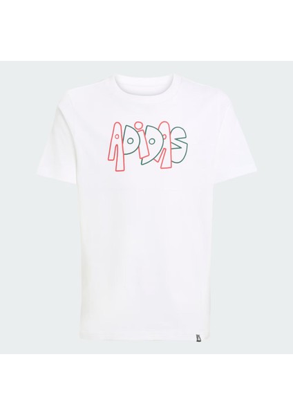 Çocuk Beyaz T-shirt J GRAFFITI T JV5245 fırsatları