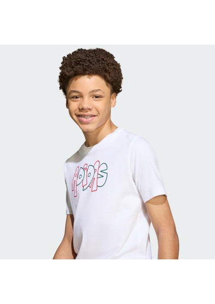 Çocuk Beyaz T-shirt J GRAFFITI T JV5245 indirimleri