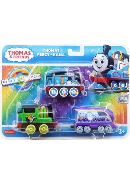 Thomas ve Arkadaşları Renk Değiştiren Küçük Trenler 3 Lü Paket HNP82