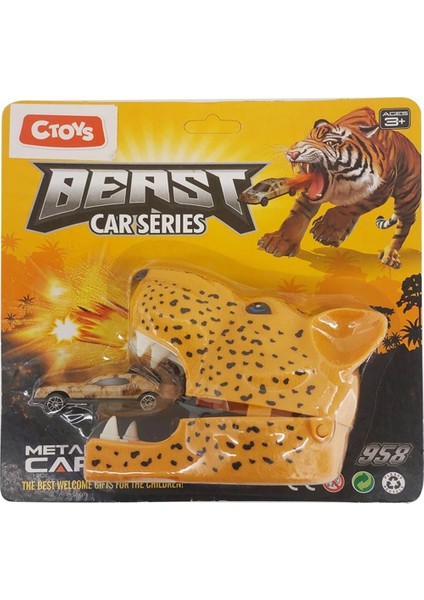 Oyuncak Kaplan Metal Araba CTOY-KZ958-406A
