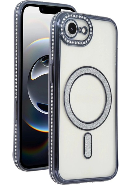 Apple iPhone 16E Joke Simli Magneticsafe Kılıf - Siyah fiyatları