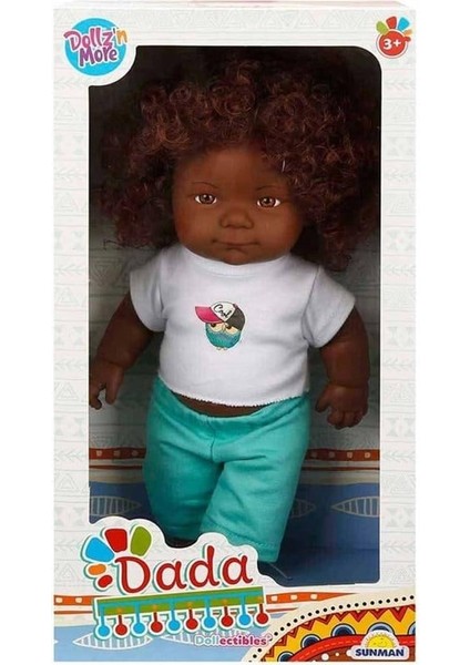 Oyuncak Dada Kıvırcık Saçlı Bebek 35 cm