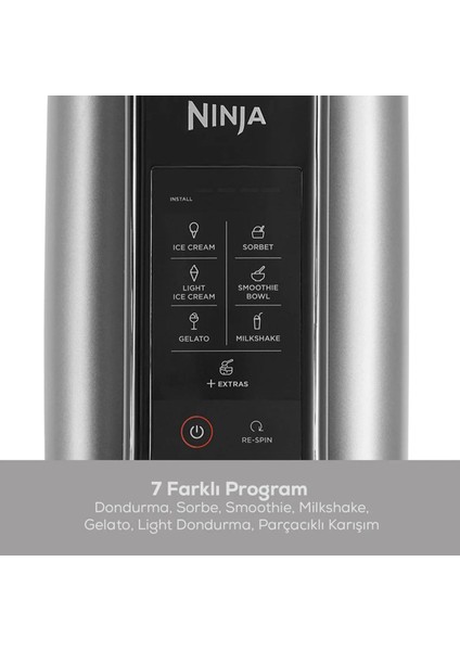 Creami 7-In-1 Dondurma ve Milkshake Makinesi - - Shark Ninja fırsatları