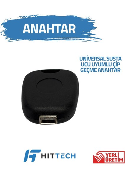 Bütün Susta Uçlarına Uyumlu Çip Geçme Anahtar Kabı