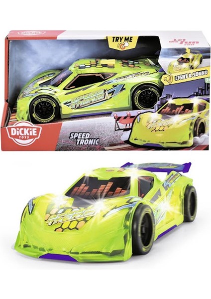 Dickie Speed Tronic Sürtmeli Işıklı Sesli Yarış