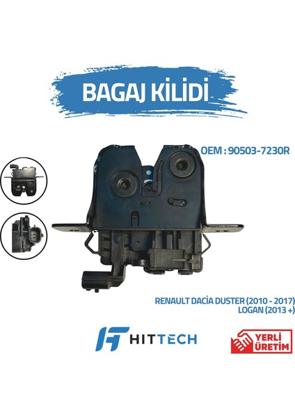 Renault - Dacia Uyumlu Bagaj Açma Kilidi