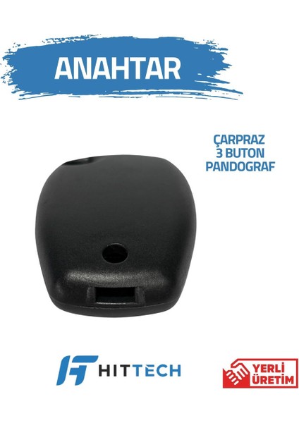 Renault - Master 3 Uyumlu 3 Buton Pandoğraf Anahtar Kabı fiyatları