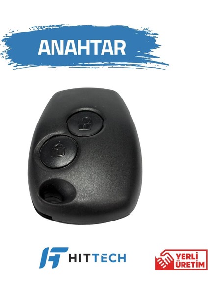 Renault - Master 3 Uyumlu 2 Buton Yale Anahtar Kabı modelleri