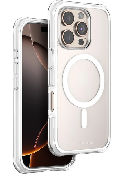 Onegif Apple Iphone 16 Pro Max Hulk Magsafe Kapak - Beyaz Zrnet