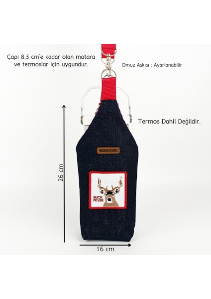 El Yapımı U Model Geyik Matara Termos Kılıfı Iceflow 0,89 fiyatları