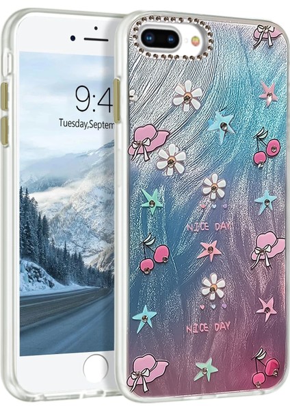 Iphone 7 Plus Kılıf Blade Aynalı Desenli Kapak - Desen 4 Zrnet