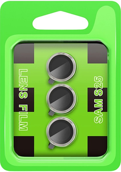 Samsung Galaxy S25 Plus Raze Metal Kamera Lens - Natural Grey Zrnet