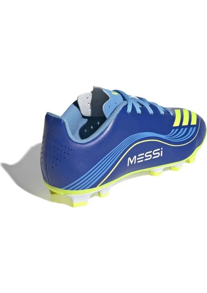F50 Messi Club Firm-Multi Ground Çocuk Mavi Çim Saha Kramponu.- indirimleri