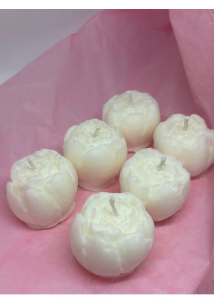 Şakayık Tomurcuk Mum