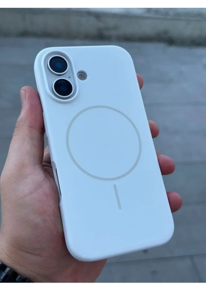 iPhone 16 Kılıf Magsafe Wireless Kablosuz Şarj Pürüssüz Yumuşak Içi Kadife Süet Neon Renkli Kaymaz fiyatları