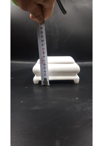 Dikdörtgen Mücevherlik – Boyamaya Hazır Çini Bisküvi Takı Kutusu | 13X8X7 cm fiyatları