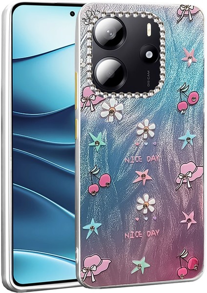 Xiaomi Redmi Note 14 4g Kılıf Blade Aynalı Desenli Kapak - Desen 4 Zrnet