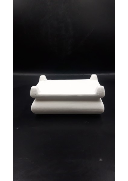 Dikdörtgen Mücevherlik – Boyamaya Hazır Çini Bisküvi Takı Kutusu | 13X8X7 cm