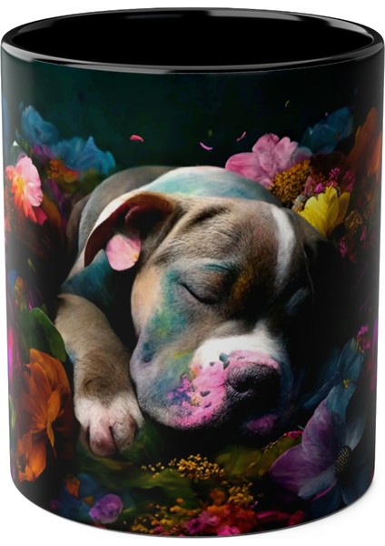 Uyuyan Köpek Baskılı Kupa