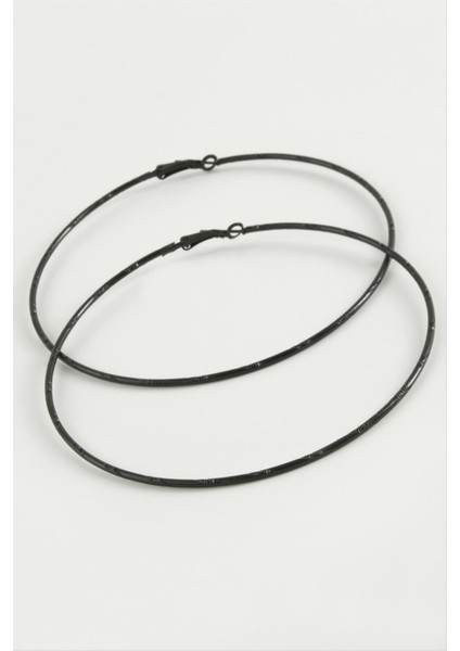 Noktalı Metal Halka Küpe 8-9-10 cm fırsatları