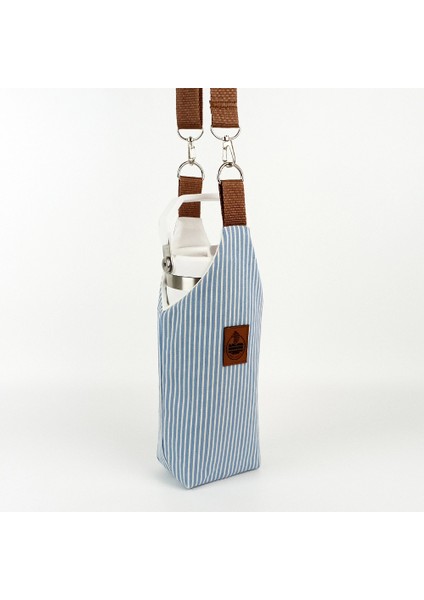 El Yapımı U Model Çizgili Matara Termos Kılıfı Iceflow 0,89 fırsatları