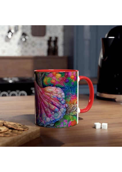 Uyuyan Güzel Desenli Baskılı Kupa