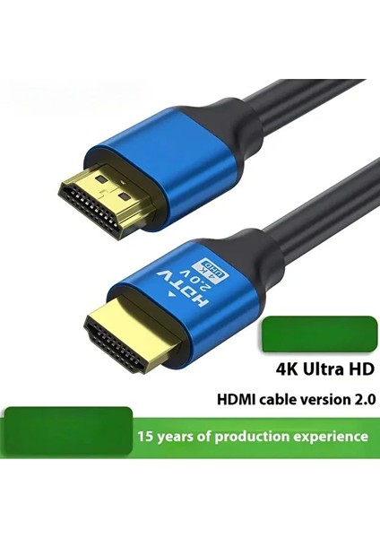 1.5 Metre 4K High-Speed HDMI Cabble 4K 120Hz Gold Plated 1.5m Pc/ps3/tv Hdtv Ultra Görüntü Kablosu fiyatları