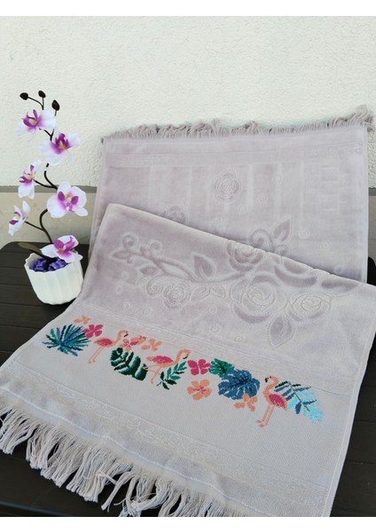 Etamin El Işlemesi Çeyizlik Havlu 50*90 indirimleri