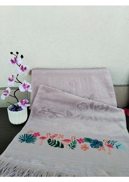 Etamin El Işlemesi Çeyizlik Havlu 50*90