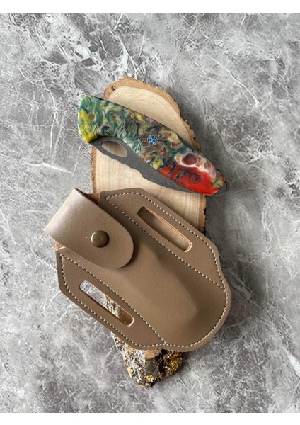 D2 Çelik Çok Renkli Epoksi Kamp Çakısı – 9 cm Namlu – Cam Kırmalı fırsatları