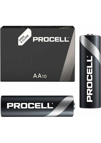 Endüstriyel Alkalin Lr6 Aa 10'lu Kalem Pil