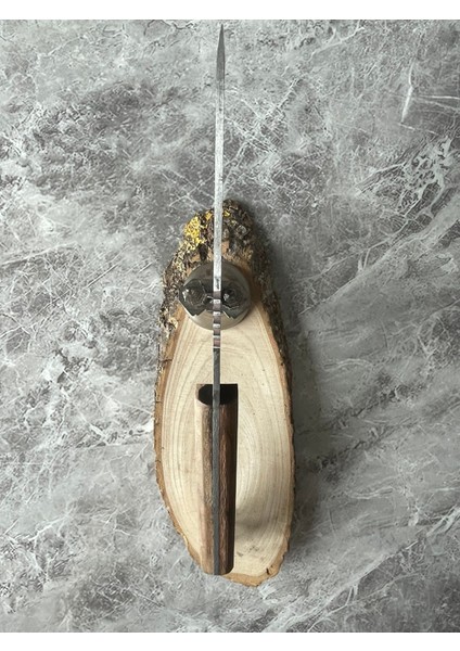 Geyik Desenli El Yapımı Kamp ve Av Bıçağı – 28 cm modelleri