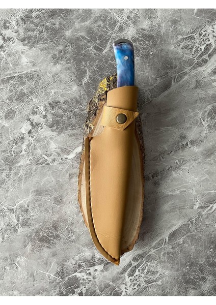 Satır Model Kamp Bıçağı – Epoksi Kabze, Kılıflı, Ip Takmalı | Outdoor, Hediyelik & Koleksiyonluk