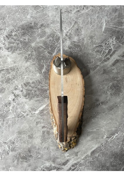 4116 Çelik Kamp ve Av Bıçağı – Dramer Gül Ağacı – 26,5 cm modelleri