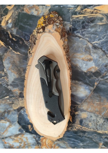 Antrasit Metal Kabzeli Çakı – 21,5 cm modelleri