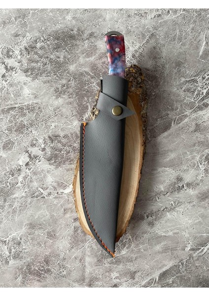 Satır Model Kamp Bıçağı – Epoksi Kabze, Kılıflı, Ip Takmalı | Outdoor, Hediyelik & Koleksiyonluk