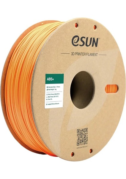 Abs+ Filament Turuncu 1,75MM 1kg Urhanshop Yetkili Satış