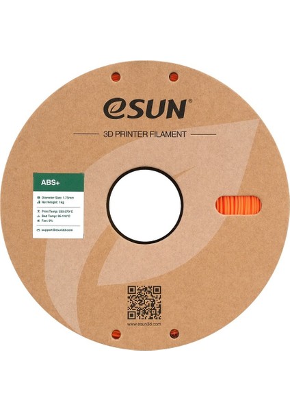 Abs+ Filament Turuncu 1,75MM 1kg Urhanshop Yetkili Satış fırsatları