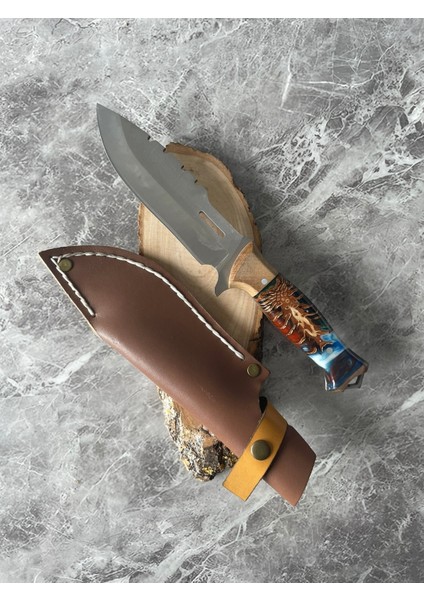 Hibrit Kozalak Kabzeli Paslanmaz Çelik Kamp & Av Bıçağı fiyatları