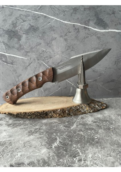 4116 Çelik Kamp ve Av Bıçağı | Dramer Gül Ağacı Kabzeli – 26 cm fırsatları