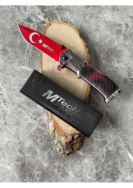 Mtech Ayyıldız Işlemeli Kamp Çakısı – Kompakt Kabze, Hediyelik & Outdoor fiyatları