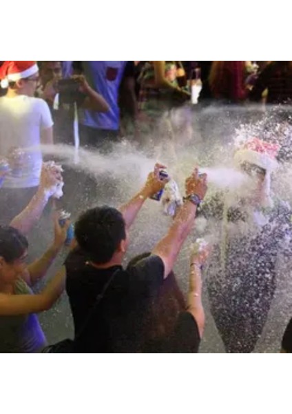 Büyük Boy Eriyen Kar Spreyi 300ML Leke Yapmaz Düğün Kına Parti Köpüğü fiyatları