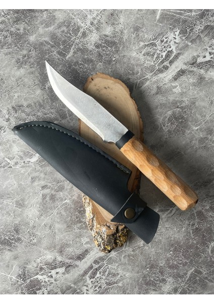 4116 Çelik Dramer Ceviz Kabzeli Premium Kamp & Av Bıçağı fiyatları