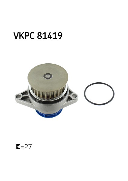Su Pompası Golf Iv-Bora-Toledo 1.6 16V Bcb 98-04