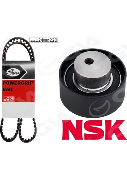 Eksantrik Gergi Kiti 124X220 Brava 1.2 16V-BRAVO I-Iı 1.2 -1.4-Doblo 1.4-Lınea 1.2 -Mare-Palıo 1.2 K015503XS