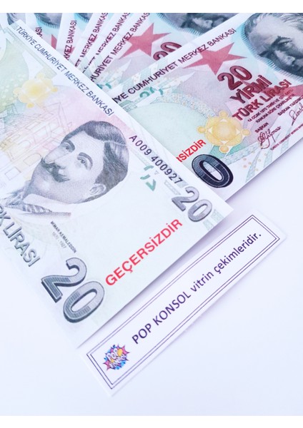 300 Adet 20 Tl Geçersiz Yazılı Para Düğün Nikah Film Parti Şaka Malzemesi fiyatları